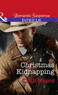 Cindi Myers Christmas Kidnapping обложка книги