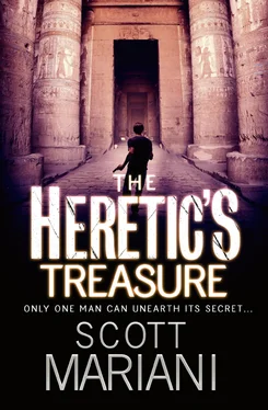 Scott Mariani The Heretic’s Treasure обложка книги