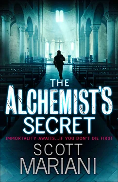 Scott Mariani The Alchemist’s Secret обложка книги