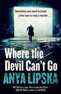 Anya Lipska Where the Devil Can’t Go обложка книги