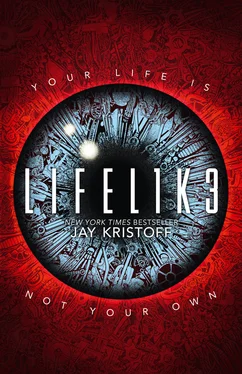 Jay Kristoff LIFEL1K3 обложка книги