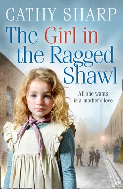 Cathy Sharp The Girl in the Ragged Shawl обложка книги