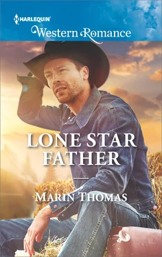 Marin Thomas Lone Star Father обложка книги