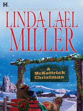 Linda Miller A McKettrick Christmas обложка книги