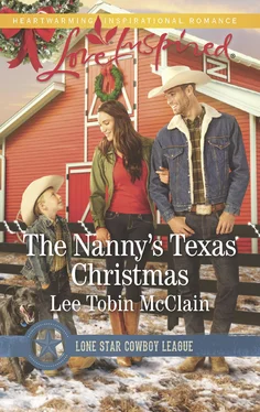 Lee McClain The Nanny's Texas Christmas обложка книги