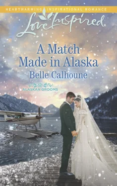 Belle Calhoune A Match Made In Alaska обложка книги