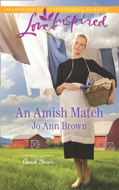 Jo Brown An Amish Match обложка книги