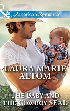 Laura Altom The Baby And The Cowboy Seal обложка книги