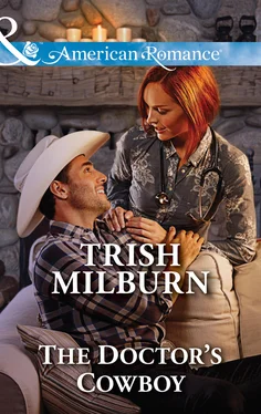Trish Milburn The Doctor's Cowboy обложка книги