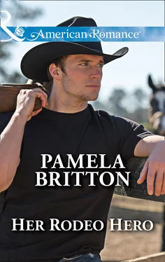 Pamela Britton Her Rodeo Hero обложка книги