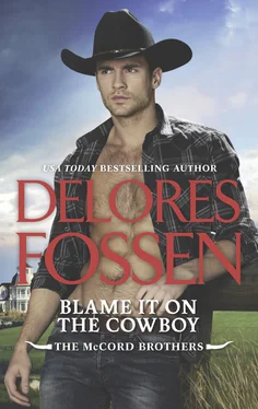 Delores Fossen Blame It On The Cowboy обложка книги