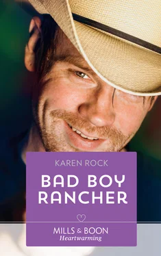 Karen Rock Bad Boy Rancher обложка книги