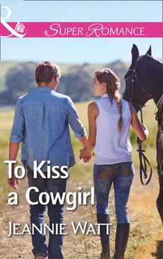Jeannie Watt To Kiss A Cowgirl обложка книги