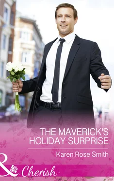 Karen Smith The Maverick's Holiday Surprise обложка книги