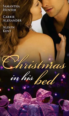 Carrie Alexander Christmas in His Bed: Talking in Your Sleep... / Unwrapped / Kiss & Tell обложка книги