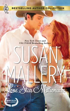 Susan Mallery Lone Star Millionaire обложка книги