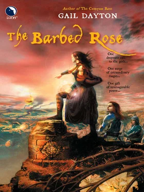 Gail Dayton The Barbed Rose обложка книги