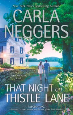 Carla Neggers That Night on Thistle Lane обложка книги