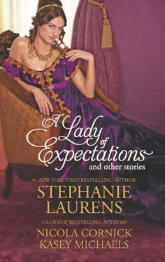 Stephanie Laurens A Lady of Expectations and Other Stories: A Lady Of Expectations / The Secrets of a Courtesan / How to Woo a Spinster обложка книги