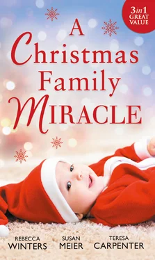 Rebecca Winters A Christmas Family Miracle: Snowbound with Her Hero / Baby Under the Christmas Tree / Single Dad's Christmas Miracle обложка книги