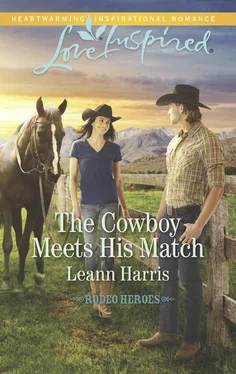 Leann Harris The Cowboy Meets His Match обложка книги