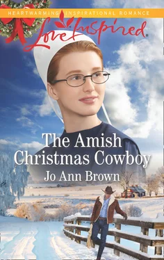 Jo Brown The Amish Christmas Cowboy обложка книги