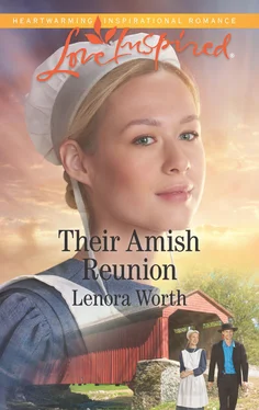 Lenora Worth Their Amish Reunion обложка книги