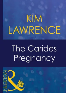 KIM LAWRENCE The Carides Pregnancy обложка книги