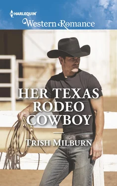 Trish Milburn Her Texas Rodeo Cowboy обложка книги