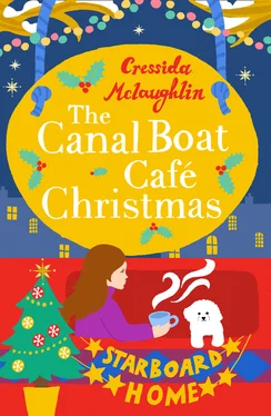 Cressida McLaughlin The Canal Boat Café Christmas: Starboard Home обложка книги