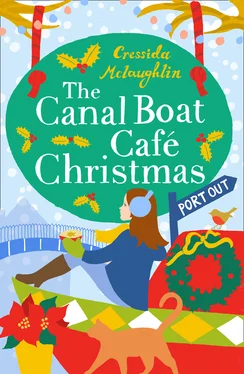 Cressida McLaughlin The Canal Boat Café Christmas: Port Out обложка книги
