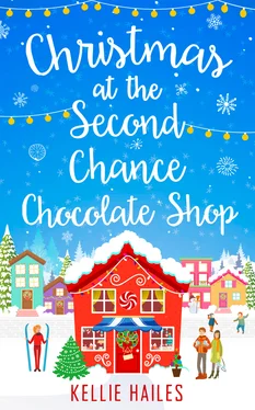 Kellie Hailes Christmas at the Second Chance Chocolate Shop обложка книги