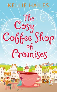Kellie Hailes The Cosy Coffee Shop of Promises обложка книги
