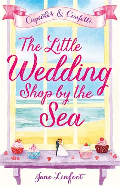 Jane Linfoot The Little Wedding Shop by the Sea обложка книги