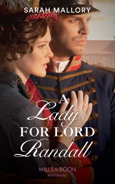 Sarah Mallory A Lady for Lord Randall обложка книги