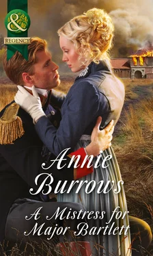 ANNIE BURROWS A Mistress For Major Bartlett обложка книги