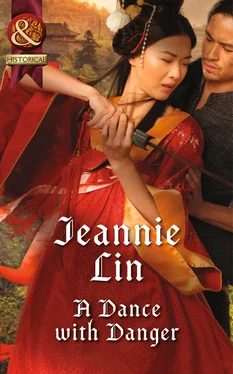 Jeannie Lin A Dance with Danger обложка книги