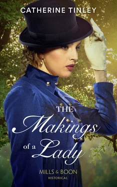 Catherine Tinley The Makings Of A Lady обложка книги