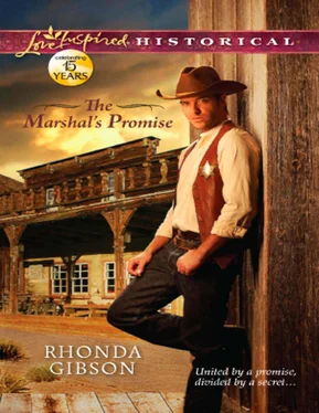 Rhonda Gibson The Marshal's Promise обложка книги