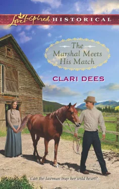 Clari Dees The Marshal Meets His Match обложка книги