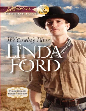 Linda Ford The Cowboy Tutor обложка книги