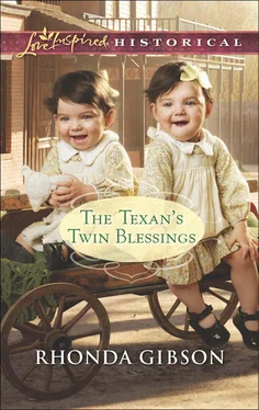 Rhonda Gibson The Texan's Twin Blessings обложка книги