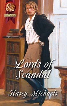 Kasey Michaels Lords of Scandal: The Beleaguered Lord Bourne / The Enterprising Lord Edward обложка книги