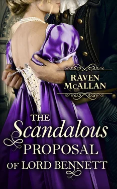 Raven McAllan The Scandalous Proposal Of Lord Bennett обложка книги