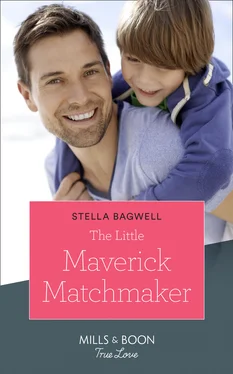 Stella Bagwell The Little Maverick Matchmaker обложка книги
