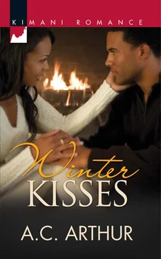A.C. Arthur Winter Kisses обложка книги