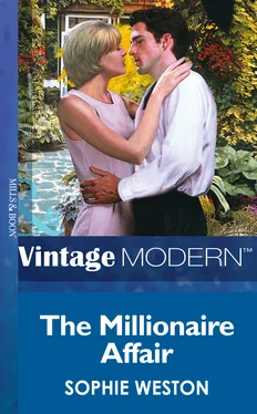 Sophie Weston The Millionaire Affair обложка книги