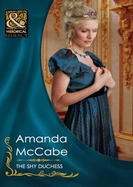 Amanda McCabe The Shy Duchess обложка книги