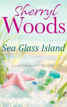 Sherryl Woods Sea Glass Island обложка книги