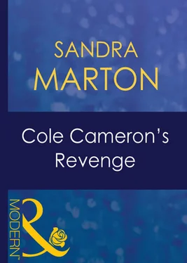 Sandra Marton Cole Cameron's Revenge обложка книги